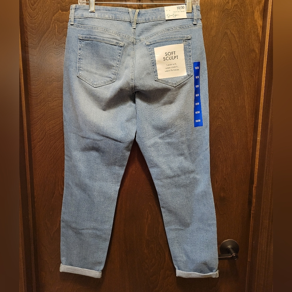 Jessica Simpson Rolled Crop Skinny Jeans NWT - Picture 7 of 12